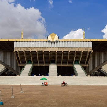 PHNOM PENH OLYMPIC STADIUM in Nom Pen, Cambodia - by Vann Molyvann at ARKITOK - Photo #7 