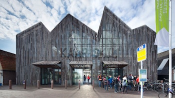 KAAP SKIL, MARITIME AND BEACHCOMBERS MUSEUM in Oudeschild, Netherlands - by Mecanoo architecten at ARKITOK