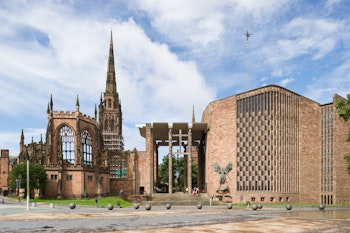 CONVENTRY CATHEDRAL in Coventry, United Kingdom - by Basil Spence at ARKITOK
