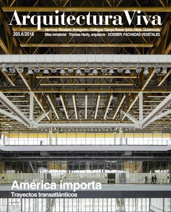 Arquitectura Viva 205 | America Imports. Transatlantic Trajectories at ARKITOK