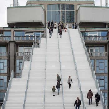 THE STAIRS TO KRITERION in Rotterdam, Netherlands - by MVRDV at ARKITOK - Photo #3 