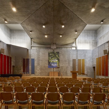 FIRST UNITARIAN CHURCH AND SCHOOL in Rochester, United States - by Louis I. Kahn at ARKITOK - Photo #12 