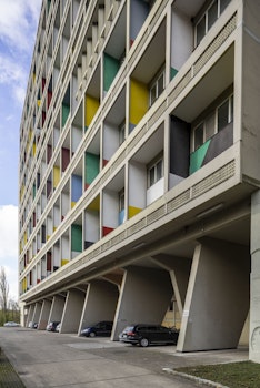 UNITÉ D'HABITATION BERLIN in Berlin, Germany - by Le Corbusier at ARKITOK