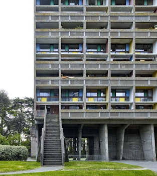 UNITÉ D'HABITATION NANTES-REZÉ in Rezé, France - by Le Corbusier at ARKITOK