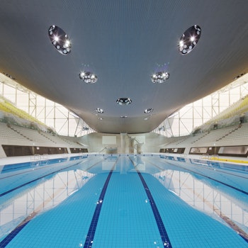 LONDON AQUATICS CENTER in London, United Kingdom - by Zaha Hadid Architects at ARKITOK - Photo #4 