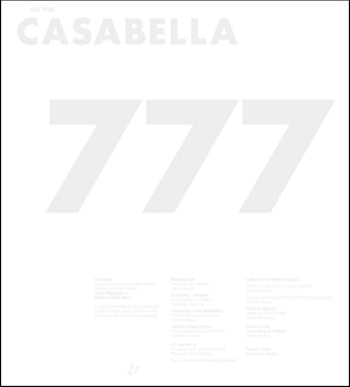 Casabella 777 at ARKITOK