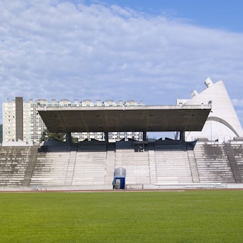 FIRMINY-VERT STADIUM in Firminy, France - by Le Corbusier at ARKITOK - Photo #2 
