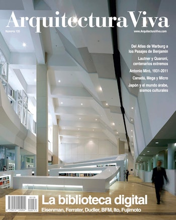 Arquitectura Viva 135 | The Digital Library. Eisenman, Ferrater, Dudler, BFM, Ito, Fujimoto at ARKITOK
