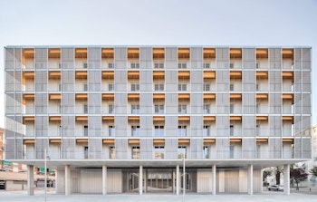 85 SOCIAL DWELLINGS IN CORNELLÀ in Cornellà de Llobregat, Spain - by Peris+Toral Arquitectes at ARKITOK