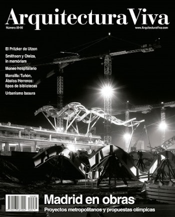 Arquitectura Viva 89-90 | Building Madrid. Metropolitan Projects and Olympic Proposals at ARKITOK