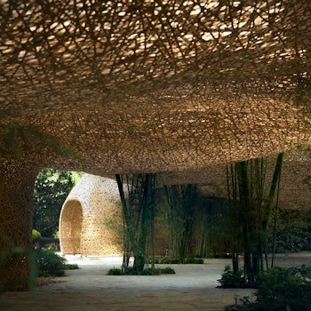BAMBOO BAMBOO, CANOPY AND PAVILIONS, IMPRESSION SANJIE LIU in Yangshuo, China - by llLab. at ARKITOK - Photo #2 