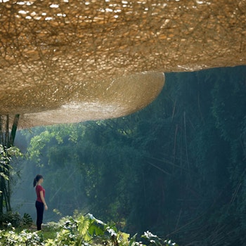 BAMBOO BAMBOO, CANOPY AND PAVILIONS, IMPRESSION SANJIE LIU in Yangshuo, China - by llLab. at ARKITOK
