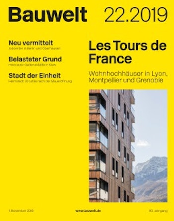 Bauwelt 22.2019 | Les Tours de France at ARKITOK