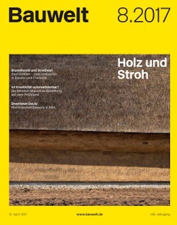 Bauwelt 8.2017 | Holz und Stroh at ARKITOK