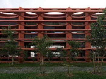 RESIDENTIAL BUILDING ZUG SCHLEIFE in Zug, Switzerland - by Valerio Olgiati at ARKITOK