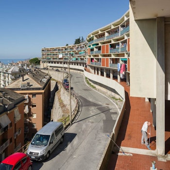 BISCIONE - QUARTIERE INA-CASA DI FORTE QUEZZI in Genova, Italy - by Luigi Carlo Daneri at ARKITOK - Photo #7 