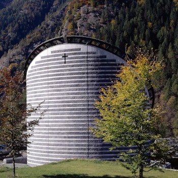 CHURCH SAN GIOVANNI BATTISTA, MOGNO in Mogno, Switzerland - by Mario Botta at ARKITOK - Photo #7 