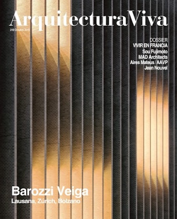 Arquitectura Viva 218 | Barozzi Veiga. Lausanne, Zurich, Bolzano at ARKITOK