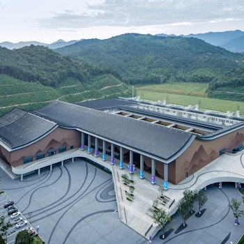 FUYANG YINHU SPORTS CENTER - SHOOTING, ARCHERY AND MODERN PENTATHLON VENUE FOR THE ASIAN GAMES in Hangzhou, China - by UAD at ARKITOK - Photo #2 