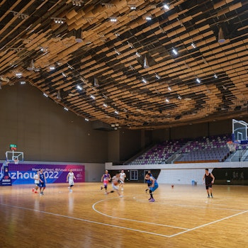 FUYANG YINHU SPORTS CENTER - SHOOTING, ARCHERY AND MODERN PENTATHLON VENUE FOR THE ASIAN GAMES in Hangzhou, China - by UAD at ARKITOK - Photo #7 