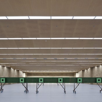 FUYANG YINHU SPORTS CENTER - SHOOTING, ARCHERY AND MODERN PENTATHLON VENUE FOR THE ASIAN GAMES in Hangzhou, China - by UAD at ARKITOK - Photo #8 
