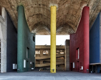 PALACE OF JUSTICE in Chandigarh, India - by Le Corbusier at ARKITOK