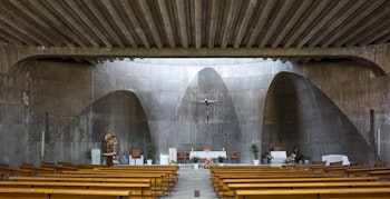 SANTA ANA PARISH CHURCH in Madrid, Spain - by Miguel Fisac at ARKITOK