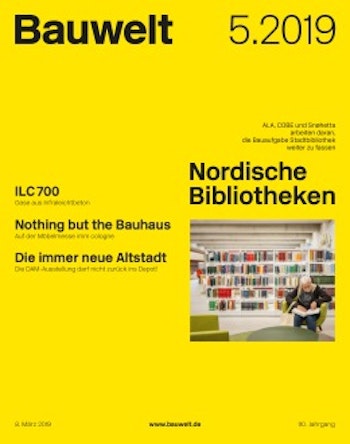 Bauwelt 05.2019 | Nordische Bibliotheken at ARKITOK