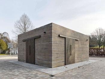 JOHANNISBERG PARK INFO POINT in Bielefeld, Germany - by Max Dudler at ARKITOK