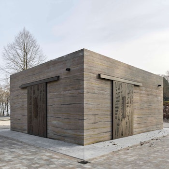 JOHANNISBERG PARK INFO POINT in Bielefeld, Germany - by Max Dudler at ARKITOK