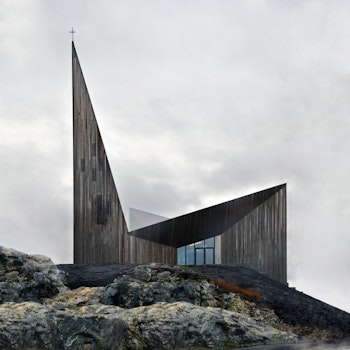 KNARVIK COMMUNITY CHURCH in Isdalstø, Norway - by Reiulf Ramstad Arkitekter at ARKITOK