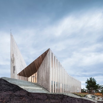 KNARVIK COMMUNITY CHURCH in Isdalstø, Norway - by Reiulf Ramstad Arkitekter at ARKITOK