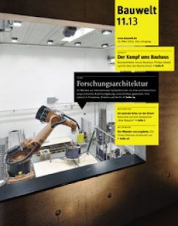 Bauwelt 11.2013 | Forschungs-Architektur at ARKITOK