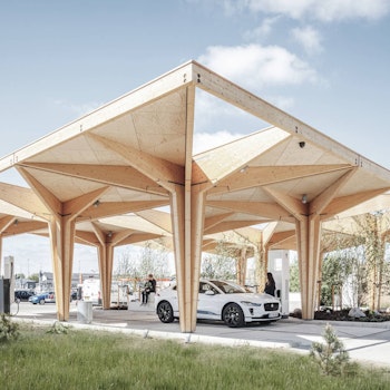 ULTRA-FAST CHARGING STATIONS FOR ELECTRIC CARS in Fredericia, Denmark - by COBE at ARKITOK - Photo #2 