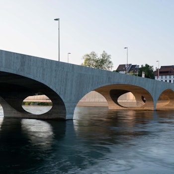 NEW AARE BRIDGE in Aarau, Switzerland - by Christ & Gantenbein at ARKITOK