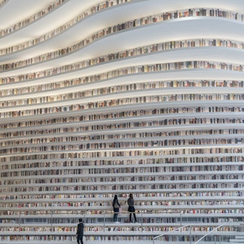 TIANJIN BINHAI LIBRARY in Tianjin, China - by MVRDV at ARKITOK - Photo #8 