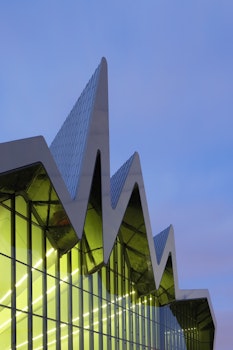 GLASGOW RIVERSIDE MUSEUM in Glasgow, United Kingdom - by Zaha Hadid Architects at ARKITOK