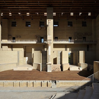 RESTORATION AND REHABILITATION OF THE ROMAN THEATRE in Sagunto, Spain - by Giorgio Grassi at ARKITOK - Photo #2 