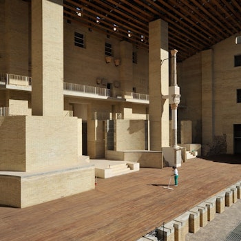 RESTORATION AND REHABILITATION OF THE ROMAN THEATRE in Sagunto, Spain - by Giorgio Grassi at ARKITOK - Photo #4 