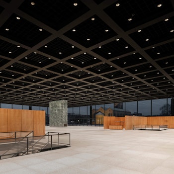 NEUE NATIONALGALERIE REFURBISHMENT in Berlin, Germany - by David Chipperfield Architects at ARKITOK - Photo #9 