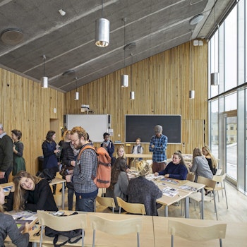 GAMMEL HELLERUP HIGH SCHOOL in Hellerup, Denmark - by BIG at ARKITOK - Photo #15 