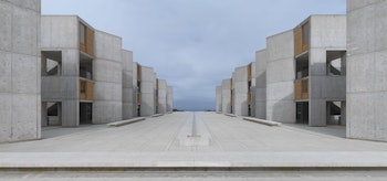 SALK INSTITUTE FOR BIOLOGICAL STUDIES in La Jolla, United States - by Louis I. Kahn at ARKITOK