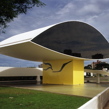 OSCAR NIEMEYER MUSEUM in Curitiba, Brazil - by Oscar Niemeyer at ARKITOK