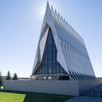 US AIR FORCE ACADEMY CADET CHAPEL in Colorado Springs, United States - by SOM at ARKITOK - Photo #3 