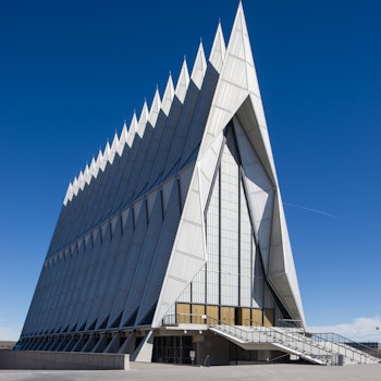 US AIR FORCE ACADEMY CADET CHAPEL in Colorado Springs, United States - by SOM at ARKITOK - Photo #1 
