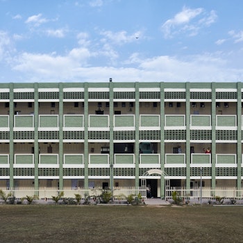 SECTOR 10 IN CHANDIGARH DAV COLLEGE in Chandigarh, India - by Le Corbusier at ARKITOK