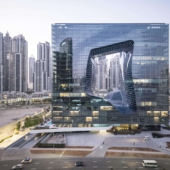 OPUS in Dubai, United Arab Emirates - by Zaha Hadid Architects at ARKITOK