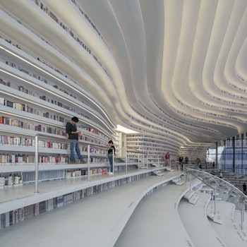 TIANJIN BINHAI LIBRARY in Tianjin, China - by MVRDV at ARKITOK - Photo #12 