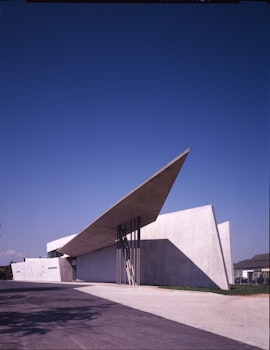 VITRA FIRE STATION in Weil am Rhein, Germany - by Zaha Hadid Architects at ARKITOK