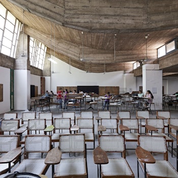 COLLEGE OF ARCHITECTURE in Chandigarh, India - by Le Corbusier at ARKITOK